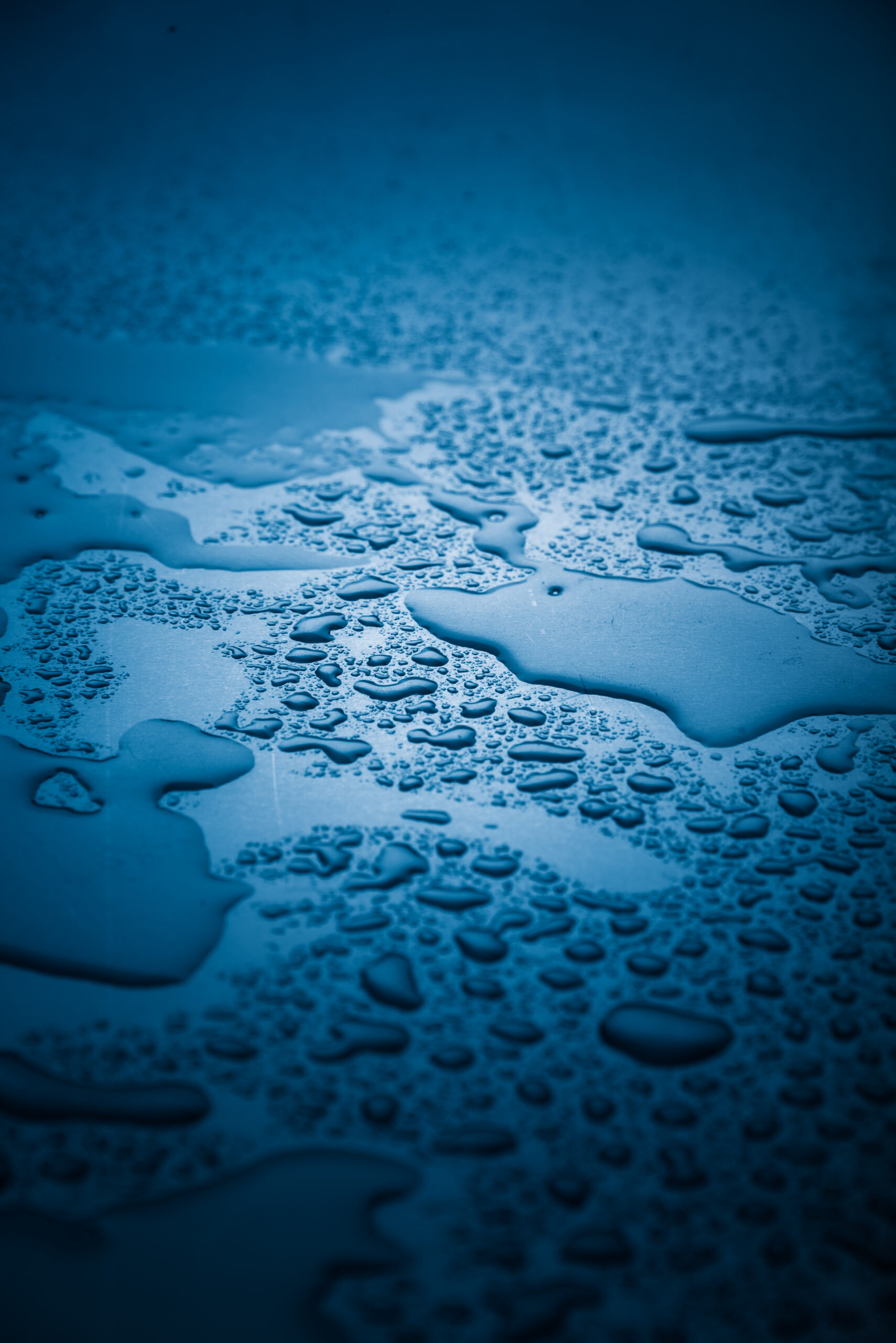 wet metal background